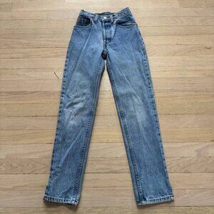 Levi's 561 Vintage High Waisted Loose Straight Light Blue Jeans Women's 20x26